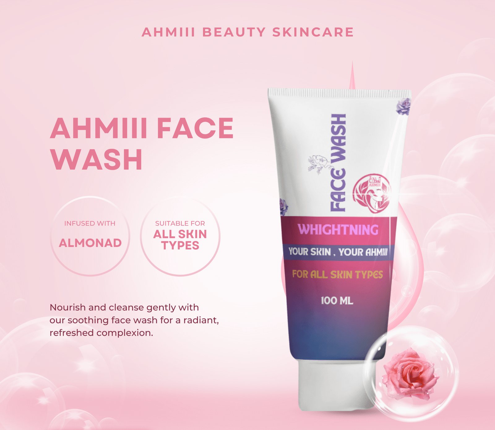 WHIGHTNING FACE WASH FOR ALL SKIN TYPES (100ML)